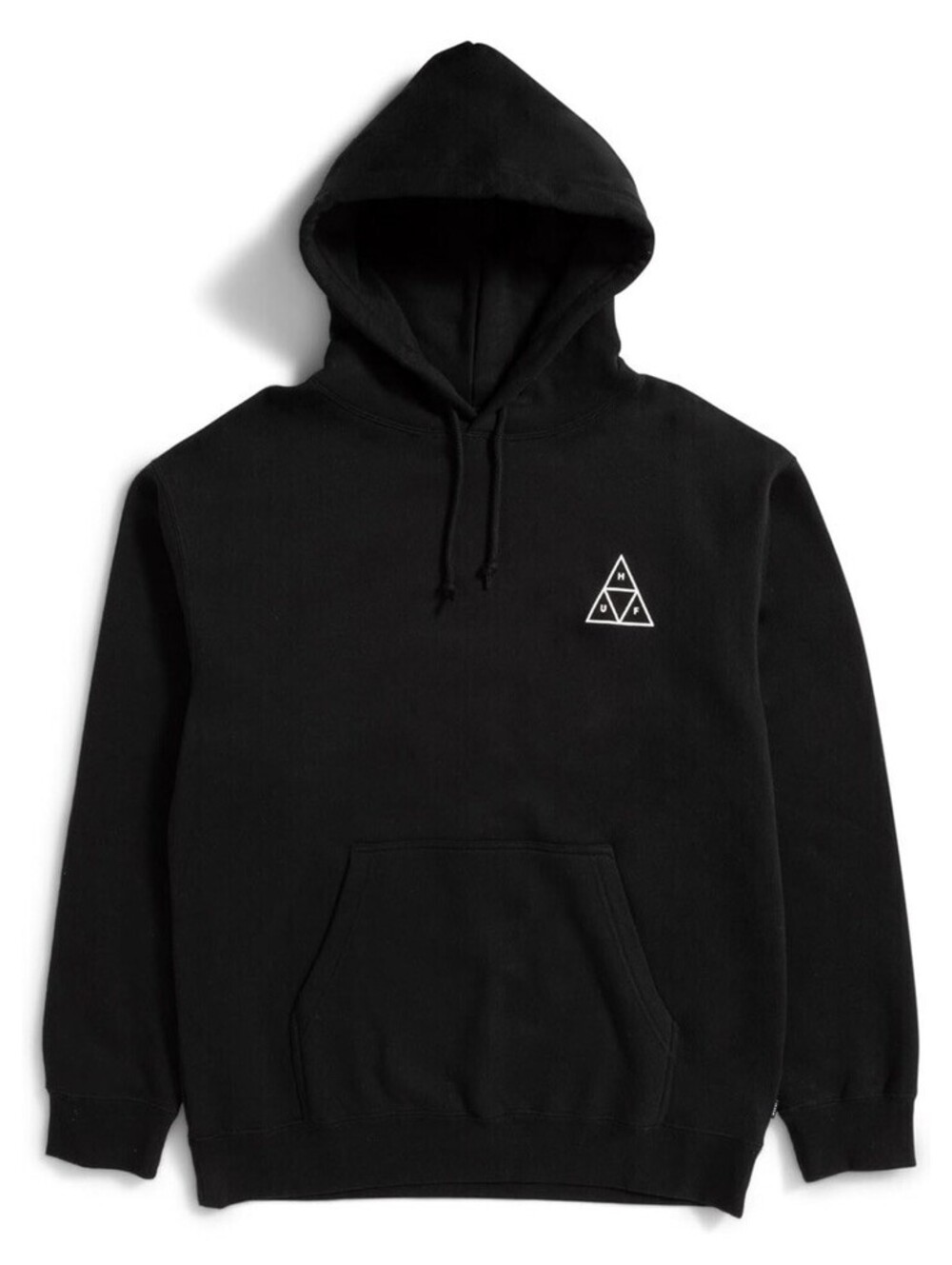 HUF Triple Triangle Pullover Hoodie Size M Black